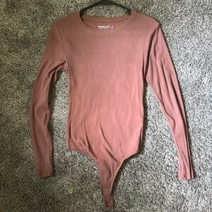 Abercrombie and Fitch Brown bodysuit